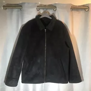 Amici Vintage Damen Kunstshearling Fleece gefütterte Jacke Schokolade Größe L - Bild 1 von 24
