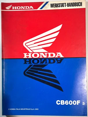 Manual De Mantenimiento Honda CB 600 F - Imagen 1 de 2