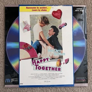 Happy Together (1989) Laserdisc Patrick Dempsey Helen Slater -Tested In Shrink - Imagen 1 de 2