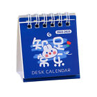Cartoon Desk Calendar Monthly Planning 2023 Home School Desktop Calendar Fine A