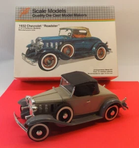 JLE Scale Model 1932 Chevrolet Roadster Classic Car Die Cast Kit #4003 Box&More - Bild 1 von 20