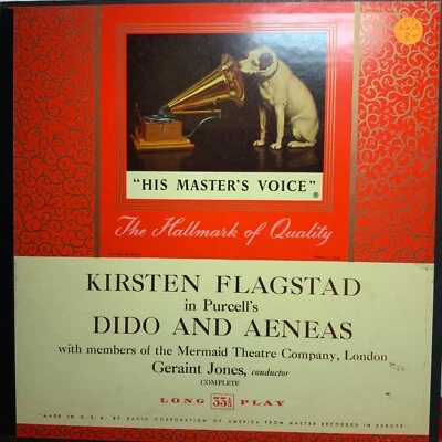 FLAGSTAD-DIDO AND AENEAS-ORIGINAL RCA LONG SINGLE LP VINYL BOX SET-USED - Image 1 of 4