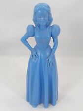 Vintage Disney SNOW WHITE Blue Figure Louis Marx 1971