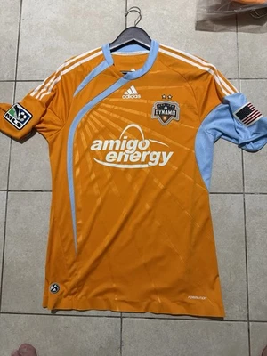 Футболка Ngwenya Houston Dynamo MLS игровая б/у матч поношенная Adidas футбол - Изображение 1 из 4
