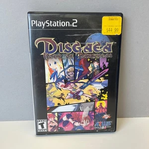 Disgaea Hour of Darkness Playstation 2 PS2 Complete CIB Black Label Manual TESTD - Picture 1 of 4