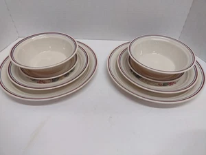 8 Piezas Corelle Corning Abundance 2 Cena 2 Platos de Almuerzo y 2 Cereales 2 Platillos - Imagen 1 de 9