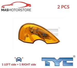 INDICATOR LIGHT BLINKER LAMP PAIR FRONT TYC 18-0295-01-2 2PCS P NEW - Picture 1 of 5