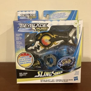 Beyblade Burst Turbo FORNEUS F4 Shark Launcher Riptide Blast Set Hasbro D44 - Picture 1 of 5