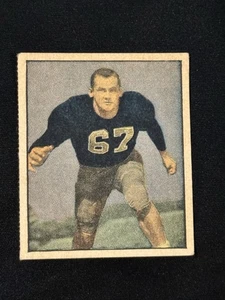 1951 BERK ROSS FOOTBALL CARD #3-15 RODNEY FRANZ UNIV OF CALIFORNIA EXMT - Picture 1 of 2