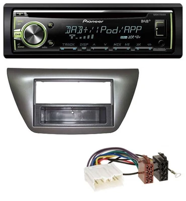 Pioneer DAB USB MP3 AUX CD Autoradio für Mitsubishi Lancer Evo 2004-2008 - Bild 1 von 4