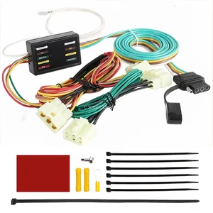 4 Way Trailer Light Wiring Harness Power Connector for Toyota Pickup 1984-1995 - Picture 1 of 7