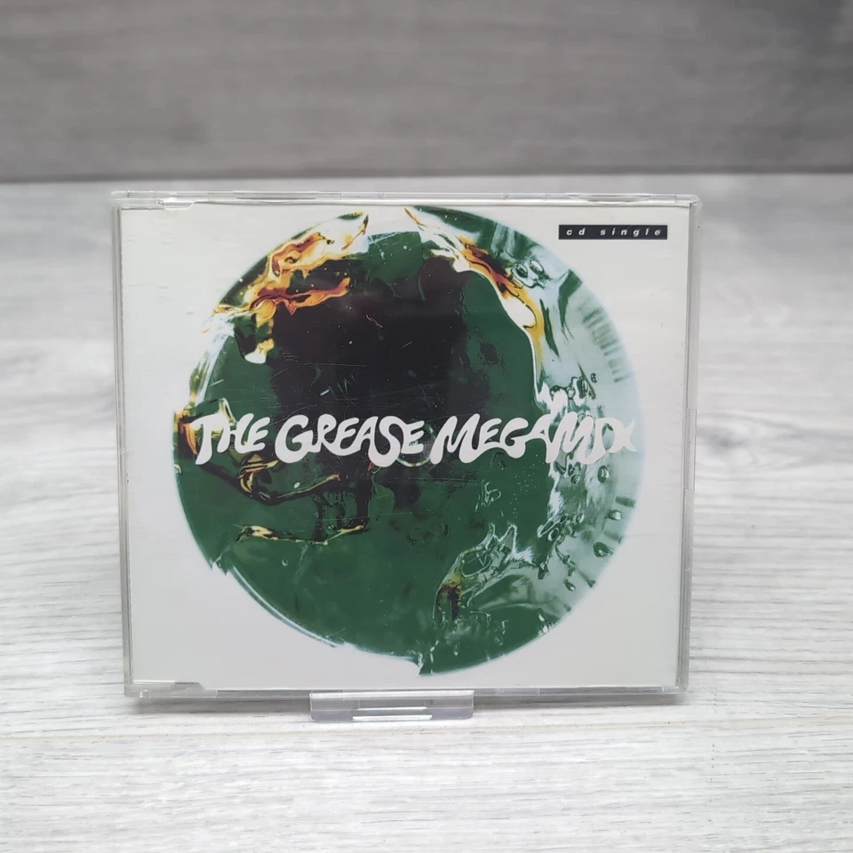 Olivia Newton John & John Travolta - Grease Megamix - CD Single - 1990 Polydor  - Image 1 of 4