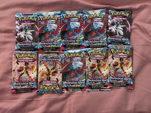 Pokemon TCG: Scarlet & Violet Paradox Rift x10 Booster Packs NEU Factory Sealed - Bild 1 von 1