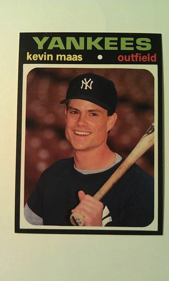 Kevin Maas New York Yankees 1991 Tarjeta BB Guía de precios Mensual #5 Oddball Foto 1 de 1
