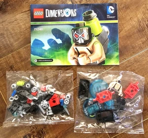 LEGO Dimensions DC Comics FUN PACK 71240 Bane & Drill Driver NEW OPEN BOX - Foto 1 di 5