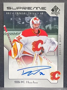 2023-24 Clear Cut Dustin Wolf Supreme Skill SP Authentic Rookie Autograph AUTO - Bild 1 von 2