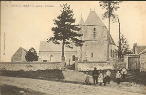 CIVRY-LA-FORET (78) CPA " EGLISE " - Foto 1 di 2