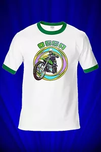 OSSA Bultaco Motocross RINGER T-SHIRT FREE SHIP USA - Picture 1 of 5