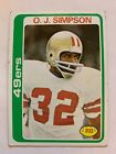 1978 Topps Football O.J. Simpson #400