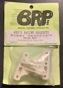 Super Machine Front End Suspension Arm Set BRP Bud's 5515 Vintage 1/10 1/12 12L - Picture 1 of 3