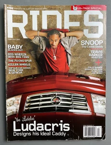 RIDES July 2005 Car Magazine Ludacris , Snoop , David Banner Presented by King - Imagen 1 de 2