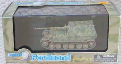 1/72 DRAGON ARMOR GERMAN 60124 FERDINAND 1 WW2 TANK 2468 - Image 1 of 3