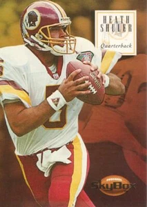 1994 SkyBox Premium Football Quarterback Update #4 Heath Shuler Redskins - Picture 1 of 2