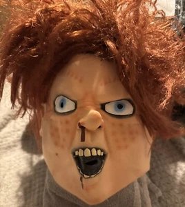 Smiffys Child’s Play 2 Official Chucky Full Overhead Mask Adults New With Tags - Picture 1 of 7