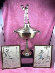 Trofeo de golf Medinah Country Club 1968 Harold "Mush" marzo Chicago Blackhawks - Imagen 1 de 10