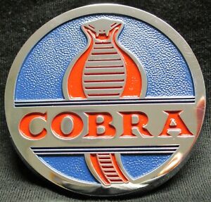 AC Cobra 289 Shelby Emblem badge blue