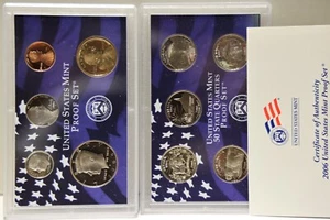 2006-S U.S. Mint Proof Set w/ Certificate 10 Coins Original Clad - Picture 1 of 4