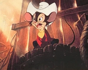 1991 Steven Spielberg Presents An American Tail Fievel Goes West VHS - Foto 1 di 4