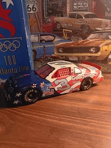 Dale Earnhardt Sr 1/24 1996 Atlanta Olympics Nascar GM Goodwrench - Picture 1 of 3