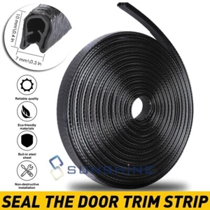 Protector De Goma Para El Borde De La Puerta Del Coche Sello Para Los coche 13FT - Bild 1 von 12