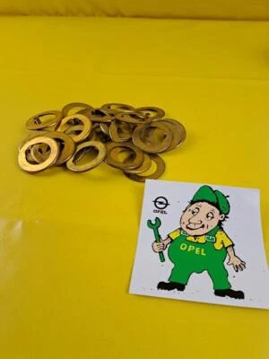 Original Opel Plaque de Contact Kadett B OLYMPIA A Bugle Corne - Photo 1/2
