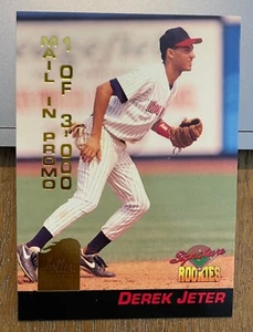 DEREK JETER Error 1994 SIGNATURE ROOKIE CARD NM/M - Picture 1 of 3