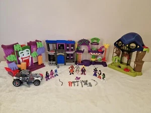 Imaginext Auto, Superman, Batman and friends Spielset und Figuren Konvolut - Bild 1 von 12
