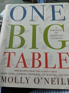 One big table by Molly O'Neill cook book - Picture 1 of 2