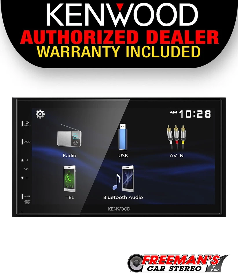 Receptor estéreo para automóvil Kenwood DMX129BT 6,8" medios digitales Foto 1 de 4