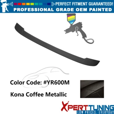 For 23-25 Honda Accord OE Style #YR600M Kona Coffee Metallic ABS Trunk Spoiler Foto 1 de 4