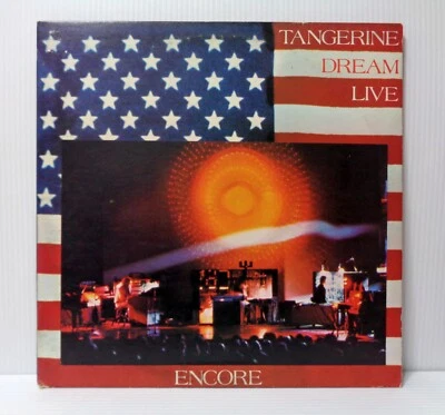 TANGERINE DREAM ENCORE 1977 VIRGIN PZG 35014 US PROMO 2LP GATEFOLD VINYL - Image 1 of 4