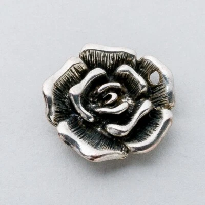 Silber Anhänger Kettenanhänger Rose 1,71 g - Bild 1 von 4