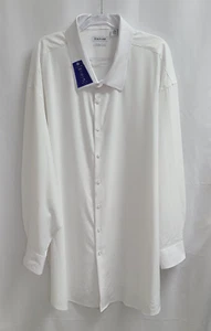 Haggar Classic Fit Premium Comfort Long Sleeve Dress Shirt Big Men's 20 34/35B - Picture 1 of 11