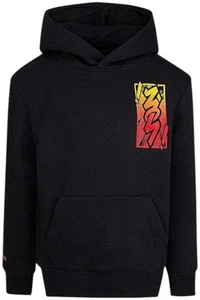 Jordan Kid's Boy Zion Pullover Hoodie Black - Picture 1 of 2