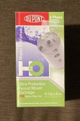 DuPont Water Filter 4 Phase Faucet Mount Cartridge 200 Gallon WFFMC300 - Image 1 of 4