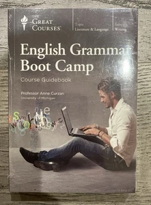 English Grammar Boot Camp by Anne Curzan (2016, DVD) Great Courses - New Sealed - Foto 1 di 5