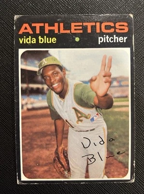Topps 1971 - Vida Blue #544 Foto 1 de 2