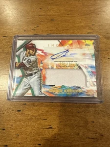 Topps Inception Carter Kieboom Patch Auto 2020 Washington Nationals 120/155 - Imagen 1 de 3