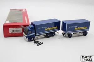 Herpa MB SK 94 WB drawbar truck “Spedition Kleine Erkrath” 144117 1:87 /H23730 - Picture 1 of 1