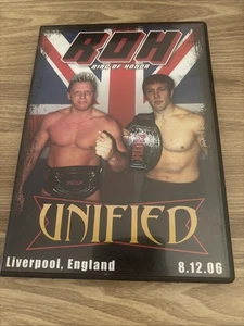 RING OF HONOR Unified DVD 8.12.06 Liverpool England ROH AEW WWE NJPW WWF PWG - Picture 1 of 3